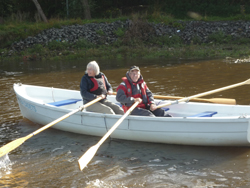 Derwenthaugh Sea Cadet Boat Station Image of Trinity Rowing Boat