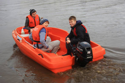 Derwenthaugh Sea Cadet Boat Station Image of Rigiflex Power Boat